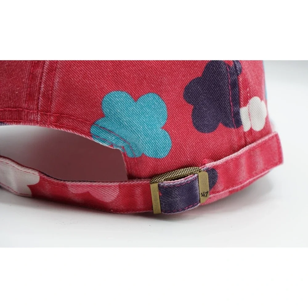 Tampa Bay Rays '47‎ Pink Adjustable Strapback Hat / Cap Floral Pattern Youth